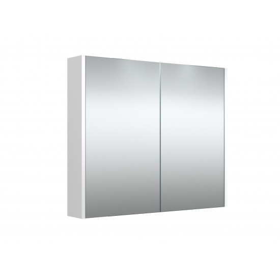 Veidrodinė spintelė RB Eco 80 cm balta