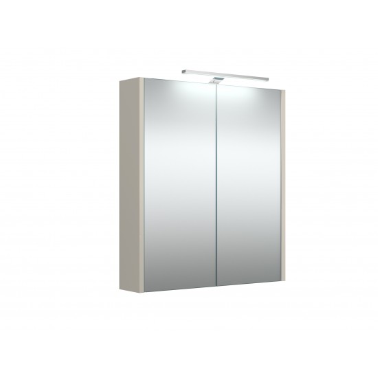 Veidrodinė spintelė RB Eco 60 cm taupe, su apšvietimu