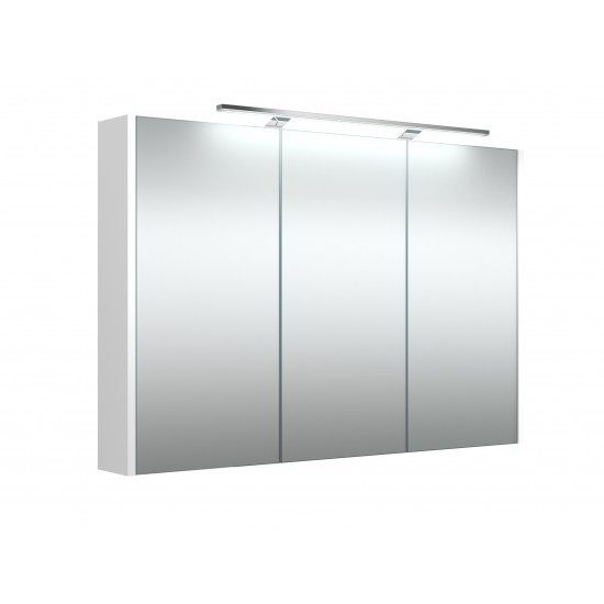 Veidrodinė spintelė RB Eco 100 cm balta, su apšvietimu