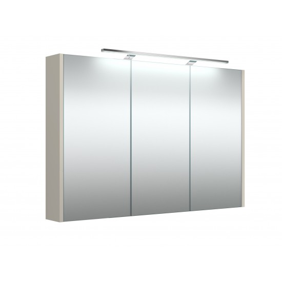 Veidrodinė spintelė RB Eco 100 cm taupe, su apšvietimu
