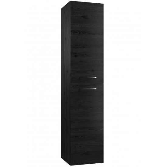 Ūkinė spintelė RB Scandic 35 cm juodas ąžuolas