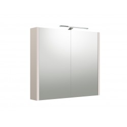 Veidrodinė spintelė RB Urban Garda 80 cm kašmyro pilka, su apšvietimu