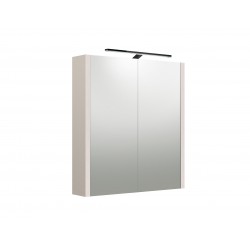 Veidrodinė spintelė RB Urban 60 cm kašmyro pilka, su apšvietimu