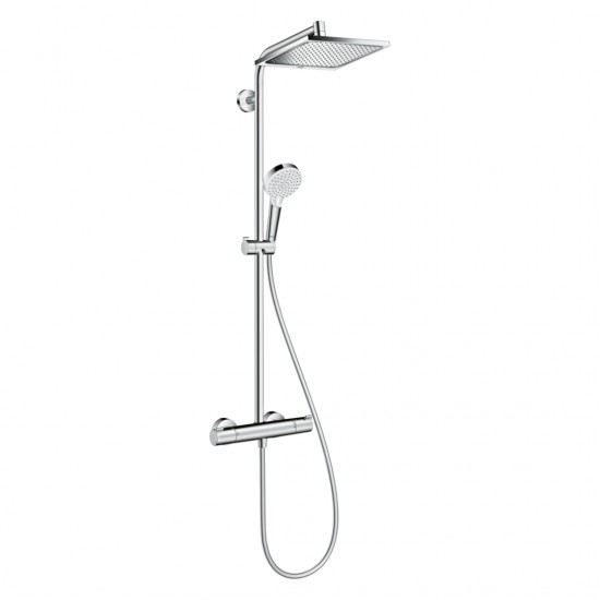 Termostatinė dušo sistema Hansgrohe Crometta E 240 27271000 chromas