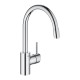 Maišytuvas Grohe Concetto 32663003 chromo su ištraukiama žarna / dušeliu
