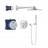 Potinkinė dušo sistema Grohe Grohtherm SmartControl 310 su termostatiniu maišytuvu 34705000, chromas