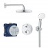 Potinkinė dušo sistema Grohe Grohtherm Tempesta 210 su termostatiniu maišytuvu 34727000, chromas