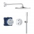 Potinkinė dušo sistema Grohe Grohtherm Mono 310 su termostatiniu maišytuvu 34869000, chromas