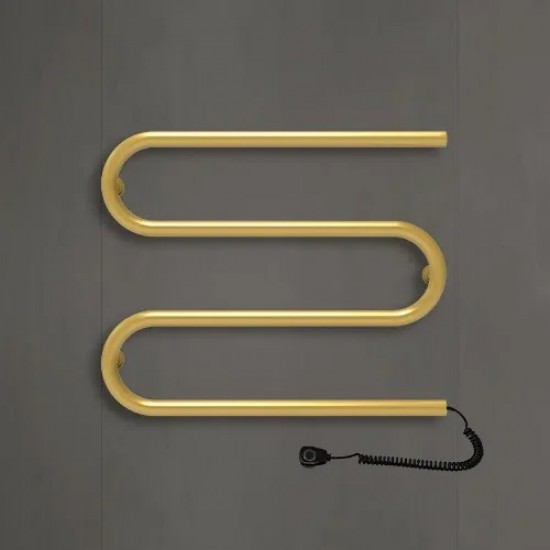 Elektrinis rankšluosčių džiovintuvas Wellmer 3B D25 60 x 65 cm aukso
