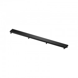TECEdrainline poliruoto nerūdijančio plieno dušo latako grotelės 600885, 800 mm, juodos