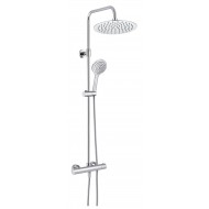 Termostatinė dušo sistema Rubineta Olo + Thermo-15 625047 chromas
