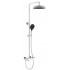 Termostatinė dušo sistema Rubineta Rainfall + CosyThermo-10 625148 chromas