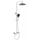 Termostatinė dušo sistema Rubineta Rainfall + CosyThermo-10 625148 chromas Termostatinė dušo sistema Rubineta Rainfall + CosyThermo-10 625148 chromas