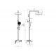 Termostatinė dušo sistema Rubineta Rainfall + CosyThermo-10 625148 chromas Termostatinė dušo sistema Rubineta Rainfall + CosyThermo-10 625148 chromas