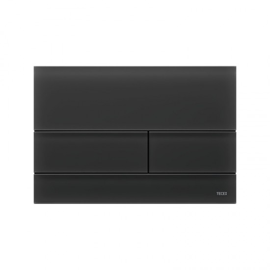 WC klavišas TECEsquare II 9240825 juodas matinis stiklas