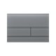 WC klavišas TECEsquare II 9240826 pilkas matinis stiklas