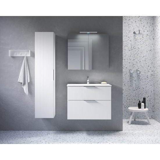 Ūkinė spintelė RB G-line 35 cm balta matinė