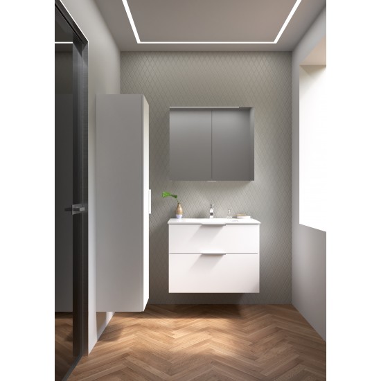 Ūkinė spintelė RB Grand 35 cm balta matinė