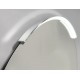 Veidrodis su LED šviestuvu RB Eco Round Moon AL 80 cm