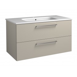 Spintelė voniai RB Joy 100 cm taupe, su praustuvu Spintelė voniai RB Joy 100 cm taupe, su praustuvu