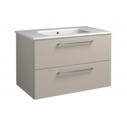 Spintelė voniai RB Joy 80 cm taupe, su praustuvu Spintelė voniai RB Joy 80 cm taupe, su praustuvu