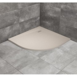 Dušo padėklas Radaway Kyntos A 100 x 100 cm akmens masės, kašmyro spalvos