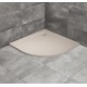 Dušo padėklas Radaway Kyntos A 80 x 80 cm akmens masės, kašmyro spalvos