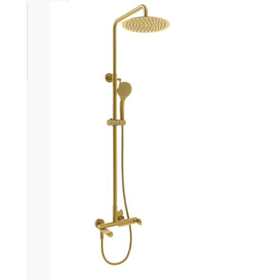 Dušo sistema Rubineta Olo + Ultra-10 (GD) 625146 šlifuoto aukso