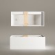 Silkstone vonia Paa Infinity 180 x 80 cm balta matinė