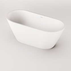 Silkstone vonia Paa Deco Nudo 166 x 73 cm balta matinė