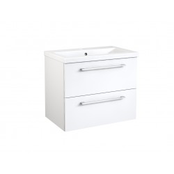 Spintelė voniai RB Scandic 60 cm balta su praustuvu Spintelė voniai RB Scandic 60 cm balta su praustuvu