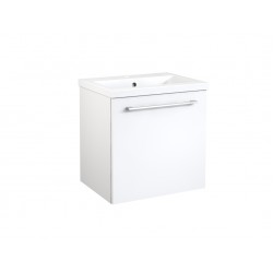 Spintelė voniai RB Scandic I 50 cm balta su praustuvu