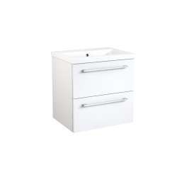 Spintelė voniai RB Scandic 50 cm balta su praustuvu Spintelė voniai RB Scandic 50 cm balta su praustuvu