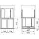 Rūšiavimo sistema Franke FX 60 26-26 121.0557.764