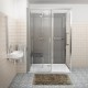 Uždara dušo kabina Roth Vinata Comfort 140 x 80 cm