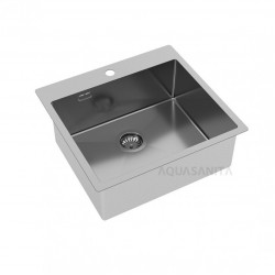 Plautuvė Helika Air 100NW 550 x 510 mm, poliruotas plienas 