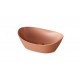 Pastatomas akmens masės praustuvas Paa Amore 60 cm Glossy Clay