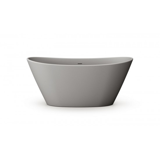 Silkstone vonia Paa Amore 160 x 85 cm pilka matinė