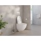 WC puodas Ravak Chrome AquaSpin pakabinamas, su Soft Close dangčiu