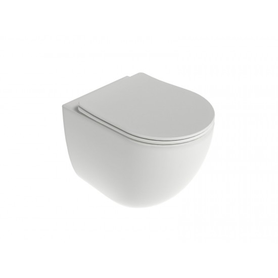 WC puodas Ravak Chrome AquaSpin pakabinamas, su Soft Close dangčiu