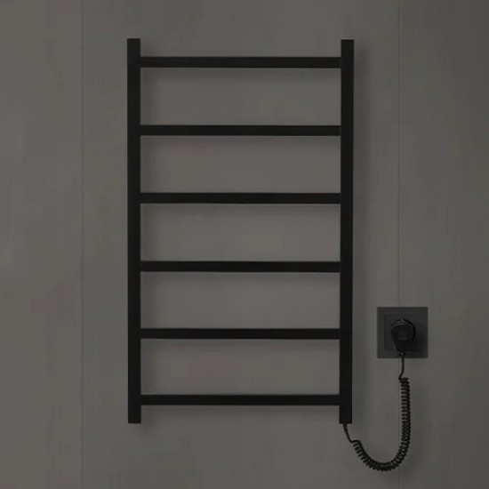 Elektrinis rankšluosčių džiovintuvas Wellmer Atlanta 85 x 50 cm juodas