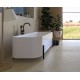 Akrilinė vonia Zenon Aura 170 x 75 cm balta matinė