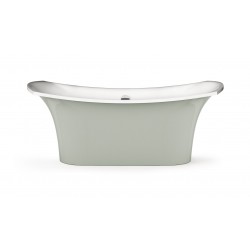 Akmens masės vonia Paa Bel Canto 180 x 85 cm balta / Glossy Fog