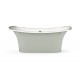 Akmens masės vonia Paa Bel Canto 180 x 85 cm balta / Glossy Fog