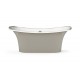 Akmens masės vonia Paa Bel Canto 180 x 85 cm balta / Glossy Smoke