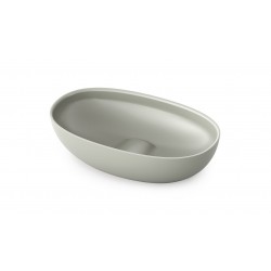 Pastatomas akmens masės praustuvas Paa Bella 65 cm Glossy Fog