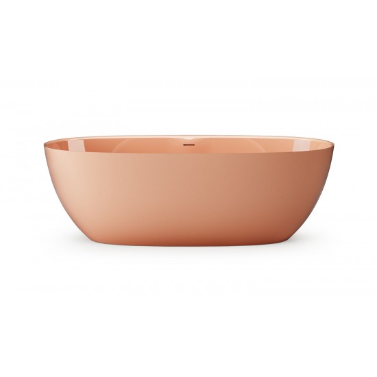 Akmens masės vonia Paa Bella 170 x 80 cm Glossy Clay