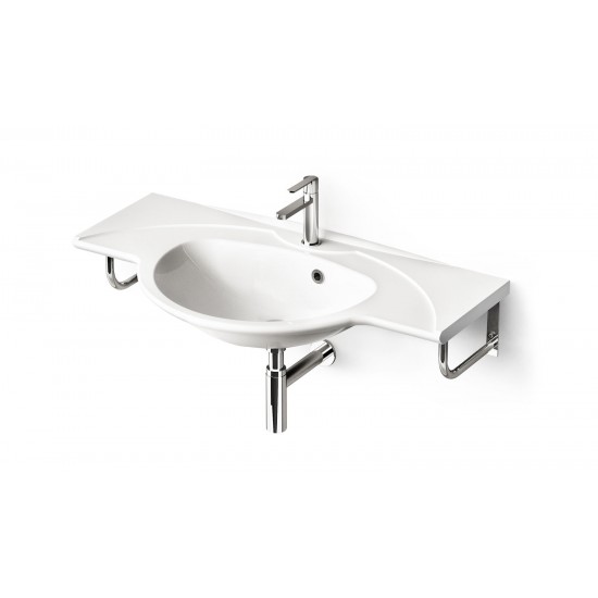 Akmens masės praustuvas Paa Beta 150 - 200 cm baltas