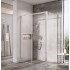 Dušo kabina Ravak Blix Slim BLSDP2 110 x 90 cm blizgus chromas, skaidrus stiklas