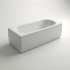 Akmens masės vonia Vispool Classica 170 x 75 cm balta